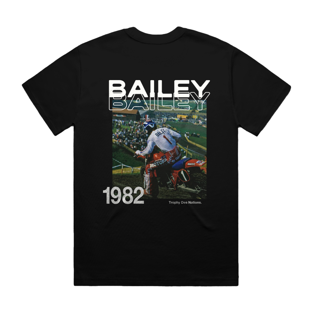 1982 TROPHY TEAM BLACK Heavy Tee