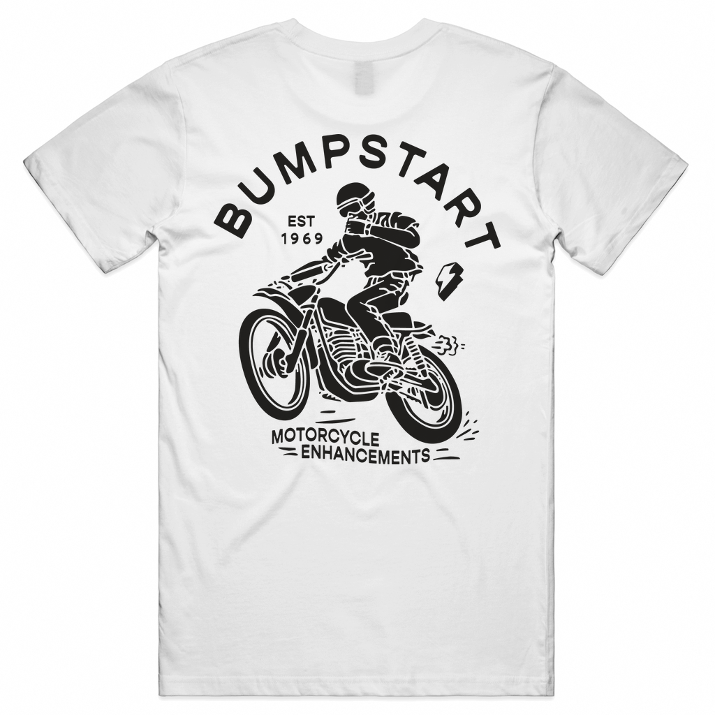 BUMPSTART WHITE Unisex Tee