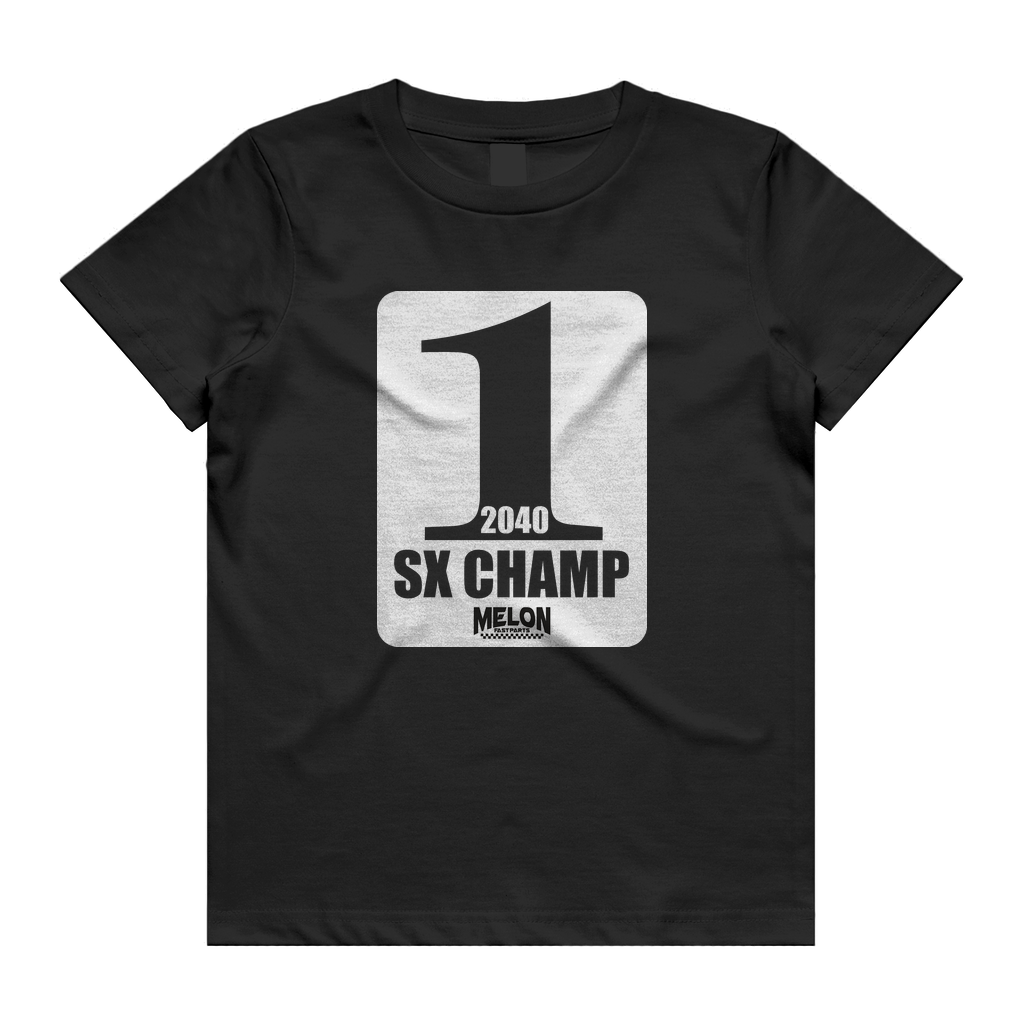 FUTURE SX CHAMP BLACK Kids/Youth Tee