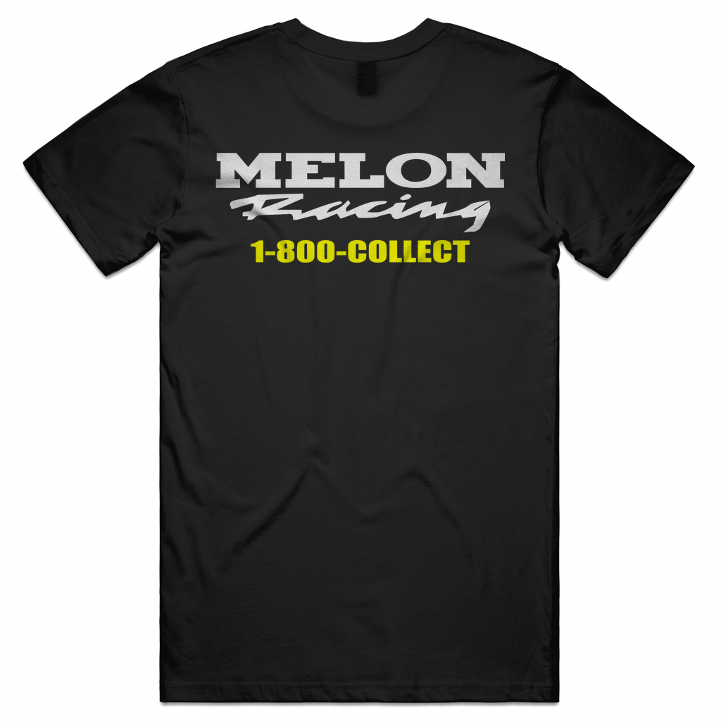 Melon Racing Black Tee