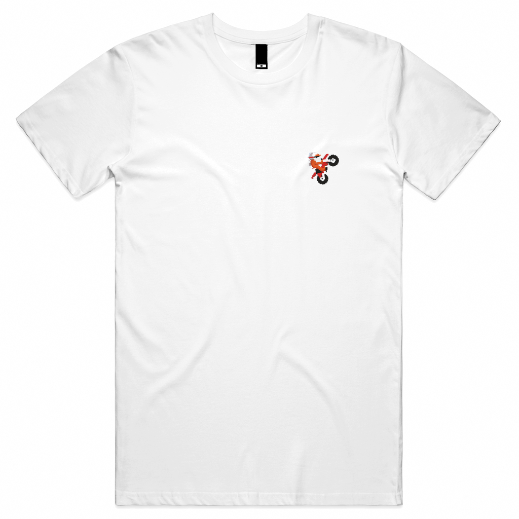 EXCITEBIKE WHITE Tee