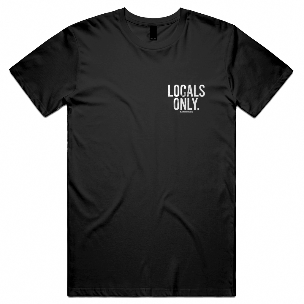 LOCALS ONLY BLACK Unisex Tee