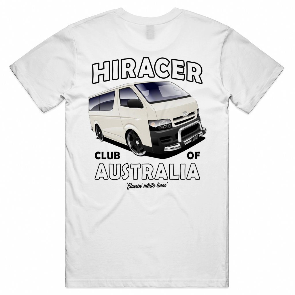 HIRACER CLUB WHITE Tee