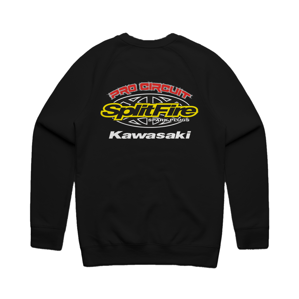 RETRO PC BLACK Unisex Crewneck