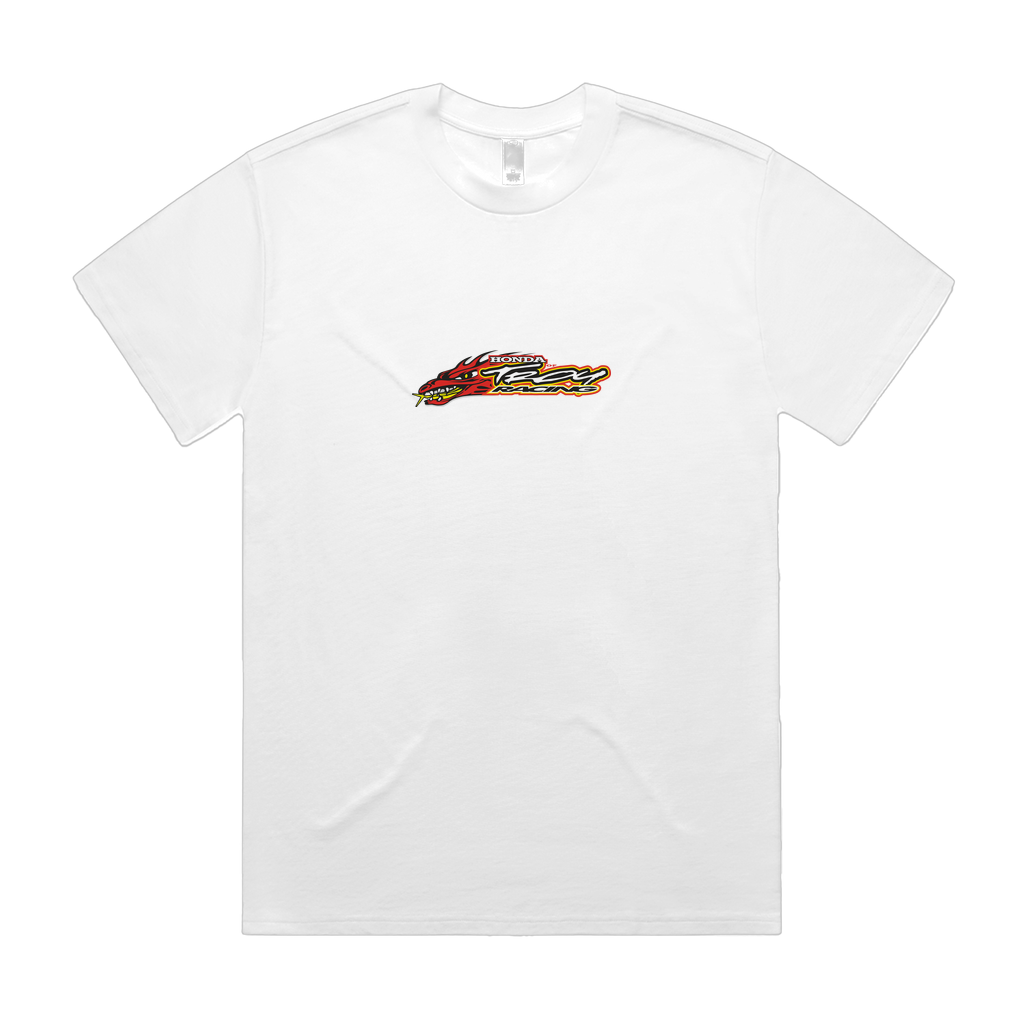 HOT RETRO White Heavy Tee