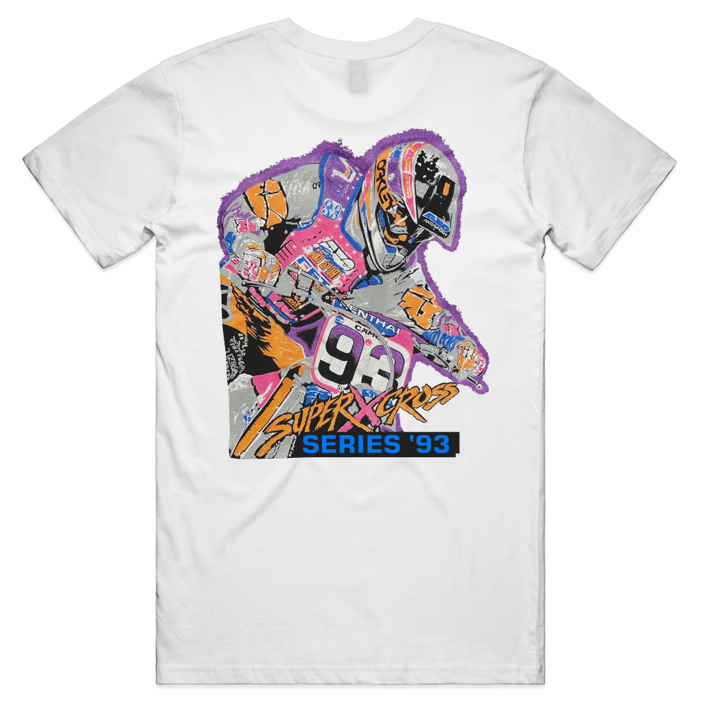 SX TOUR 93 White Tee