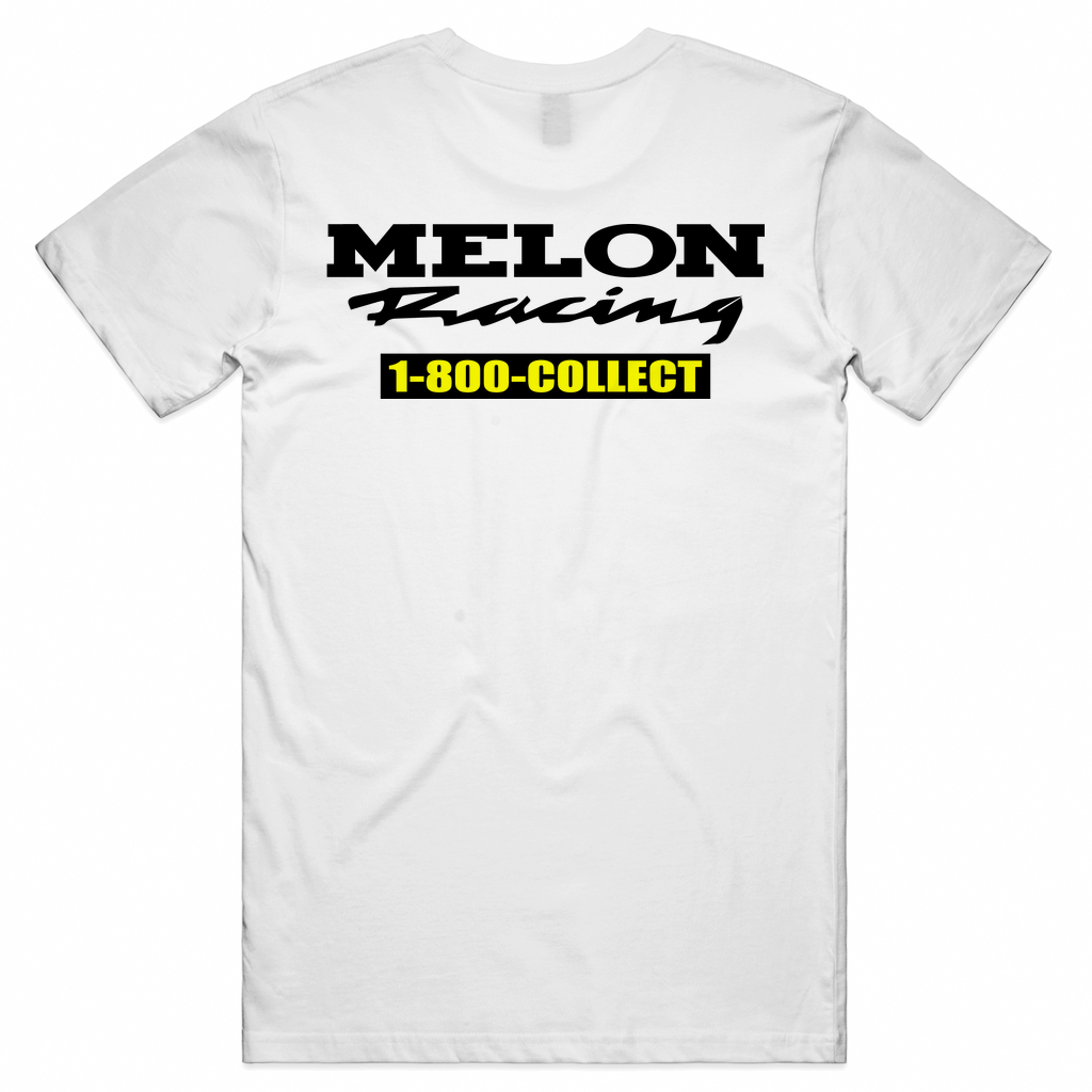 Melon Racing White Tee