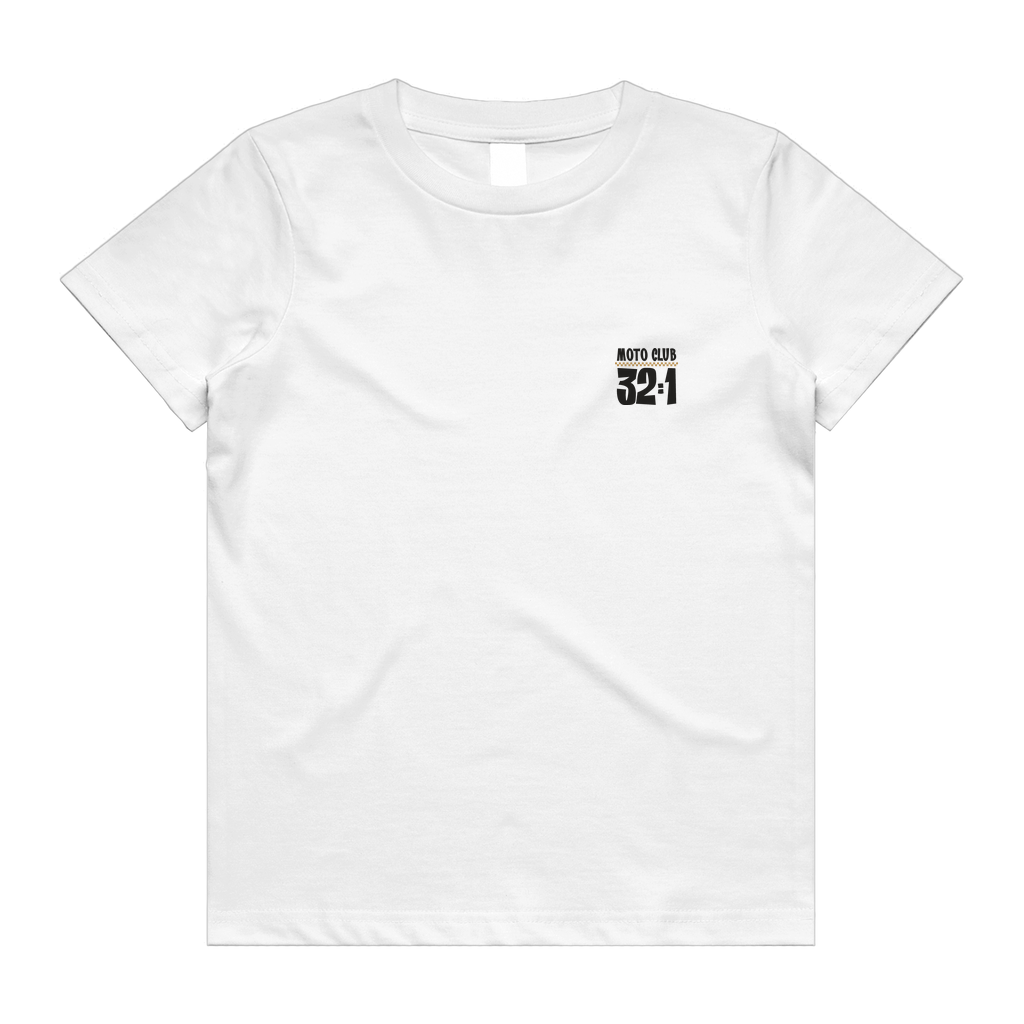 32to1 CLUB WHITE Kids/Youth Tee