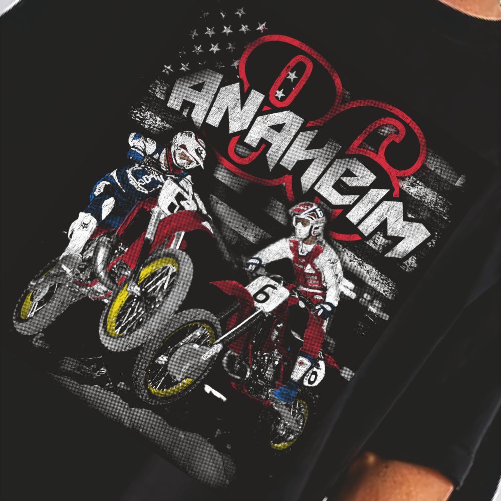 ANAHEIM 86 BLACK Heavy Tee