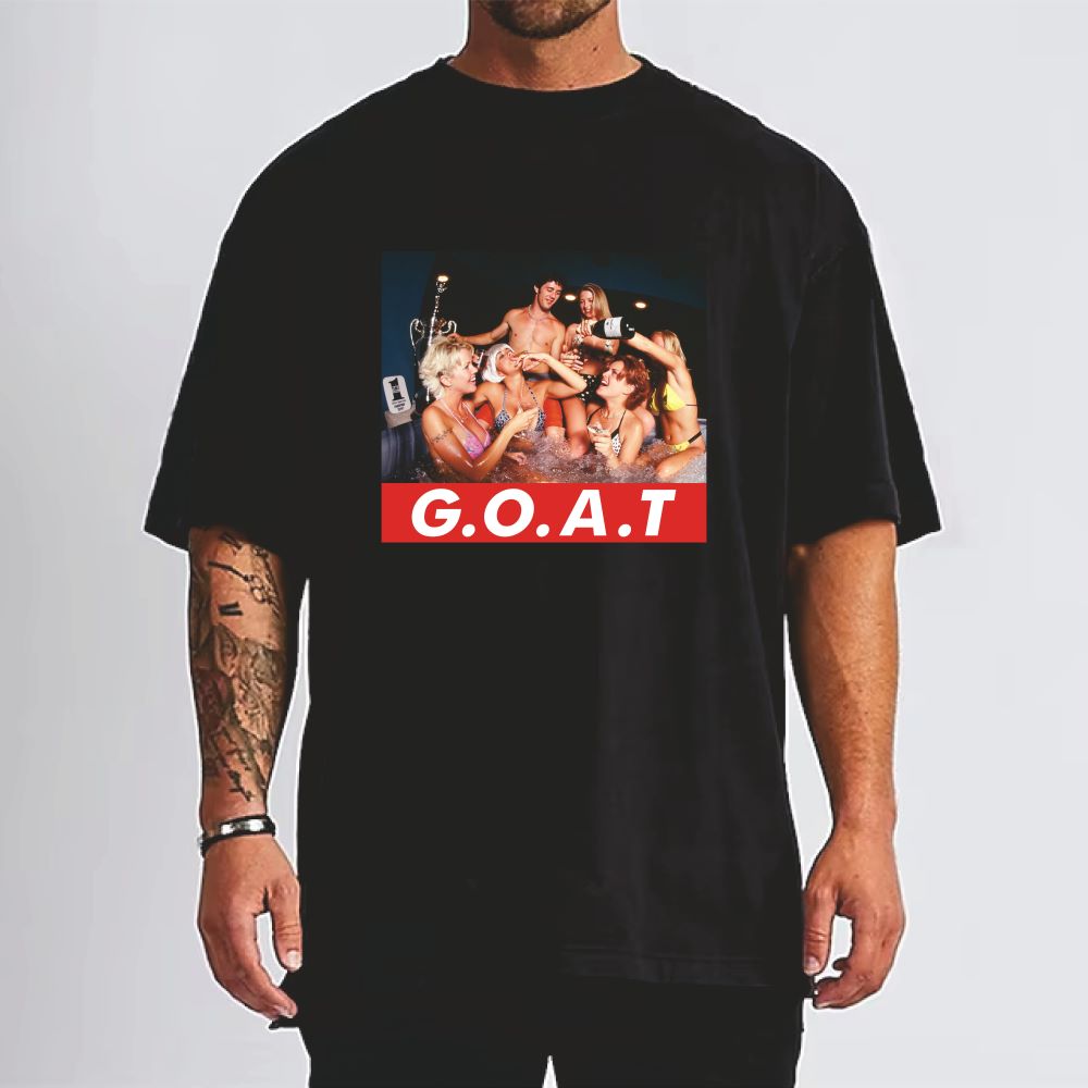 GOAT FRO BLACK Tee