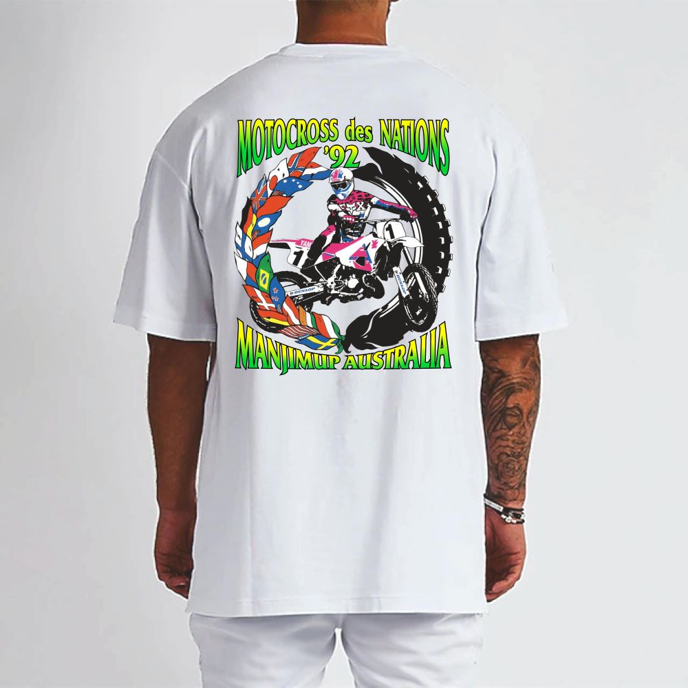 MANJI 92 White Tee