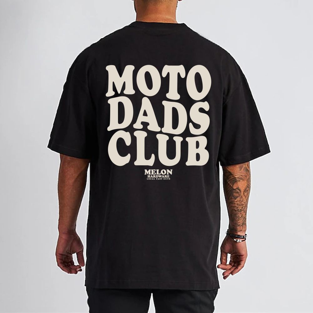 MOTO DADS CLUB BLACK Tee