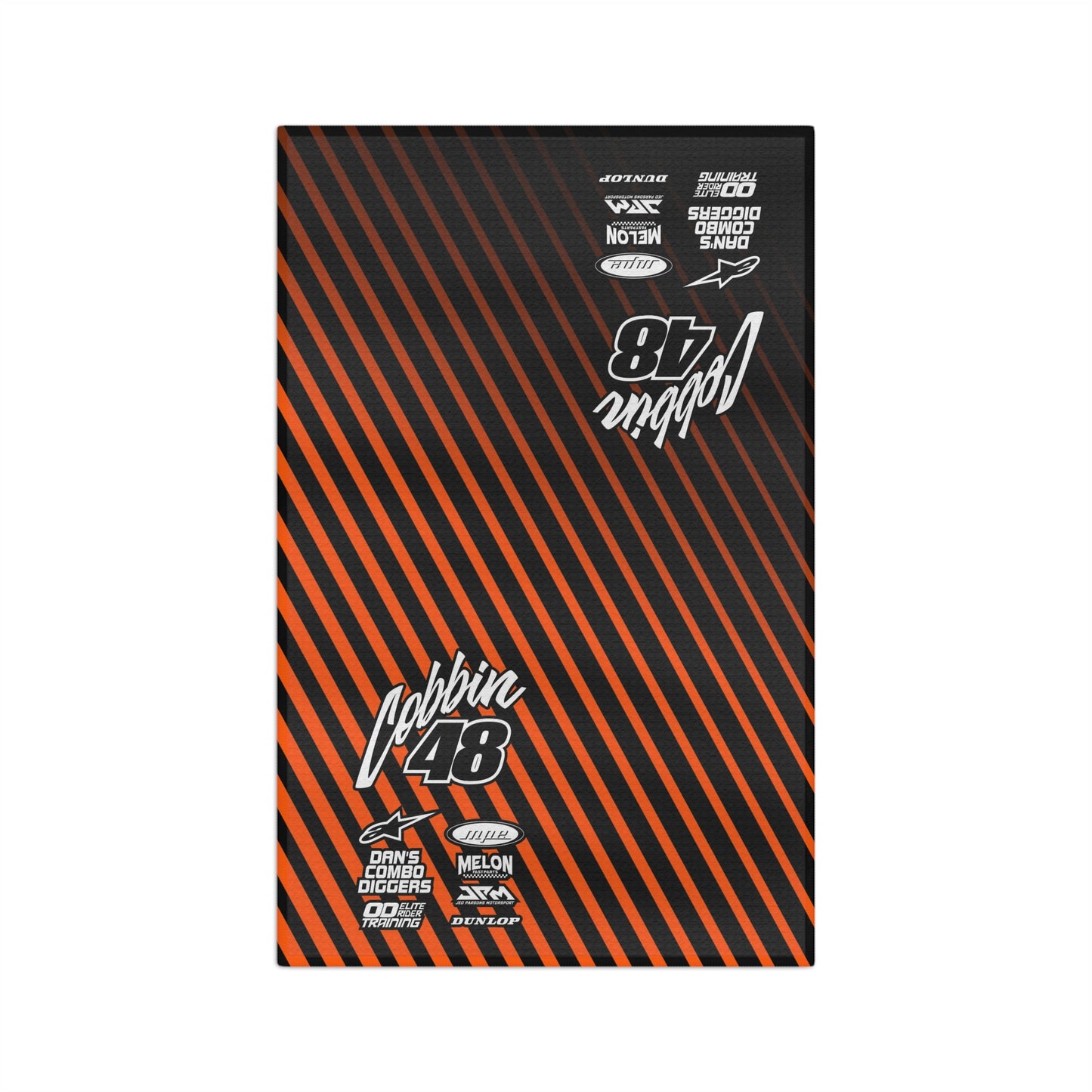 Custom Motocross Rider Podium Gym Towel