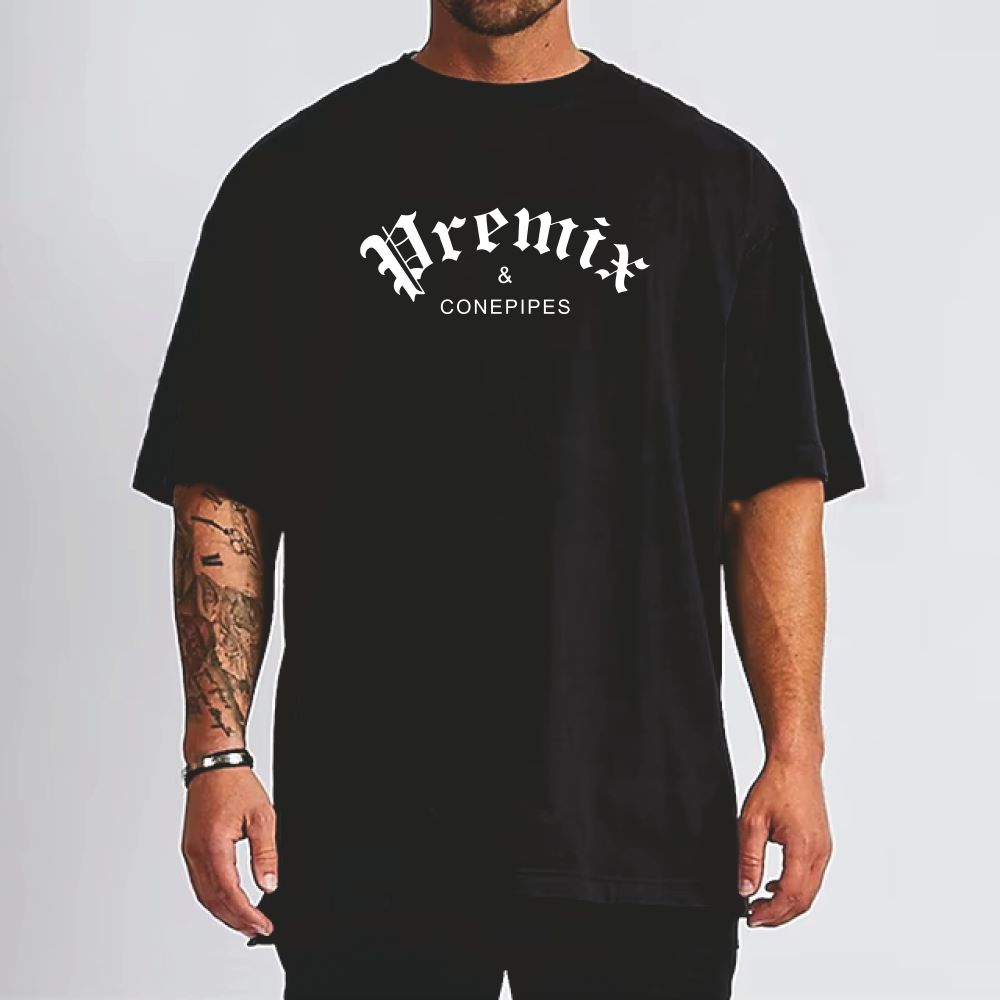 PREMIX & CONEPIPES BLACK Tee