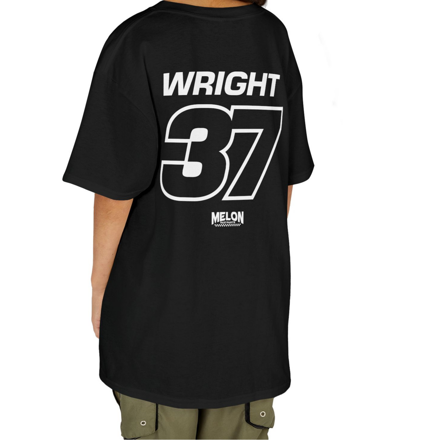Custom Motocross Supporter Adult Tee Your Name, Number & Logos
