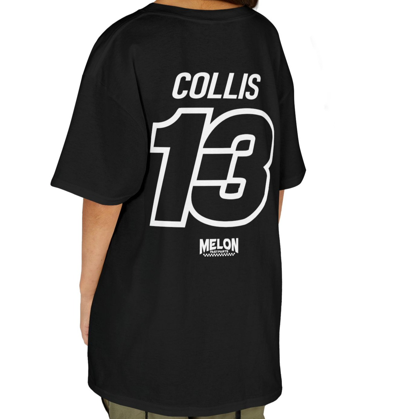 Custom Motocross Supporter Adult Tee Your Name, Number & Logos