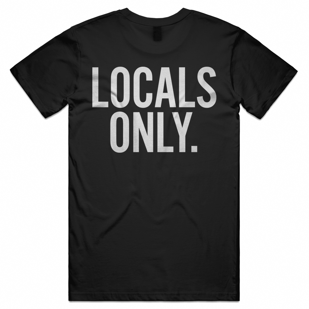 LOCALS ONLY BLACK Unisex Tee
