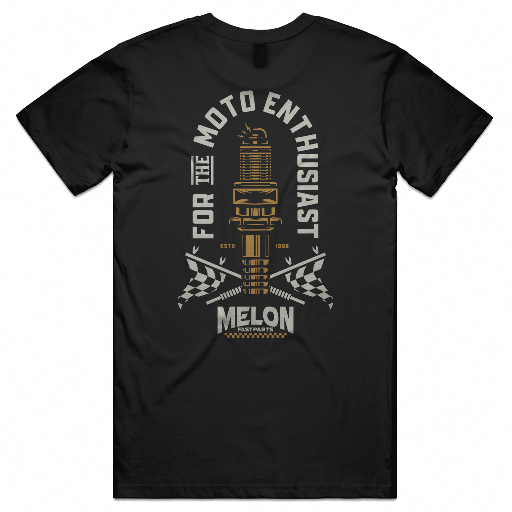 SPARKPLUG BLACK Tee