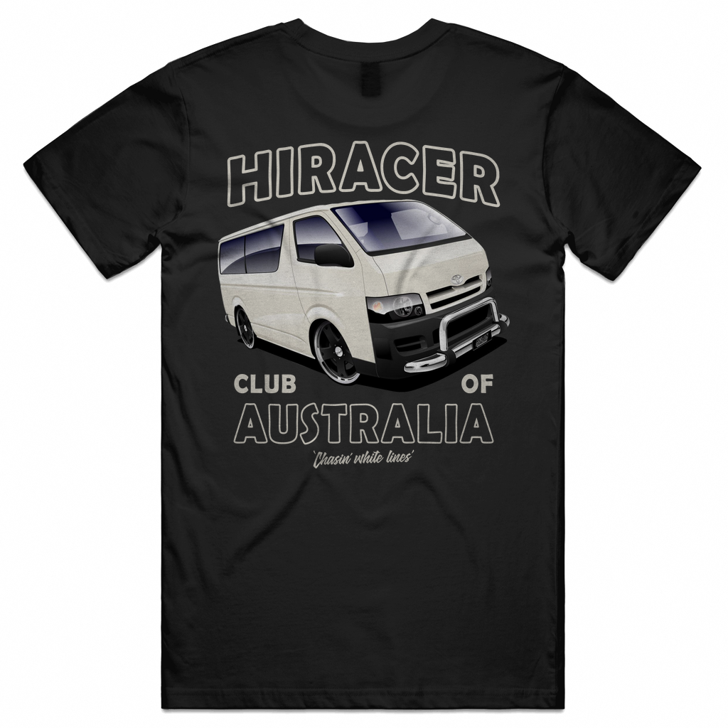 HIRACER CLUB BLACK Tee