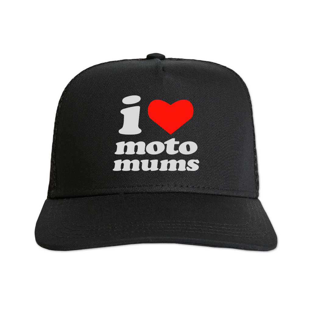 I HEART MOTO MUMS Trucker Cap