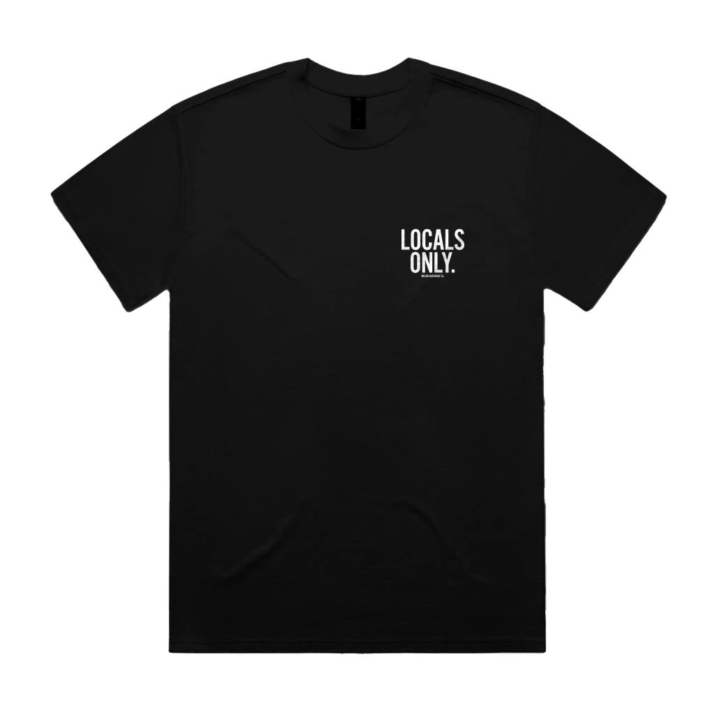 LOCALS ONLY BLACK Unisex Heavy Tee