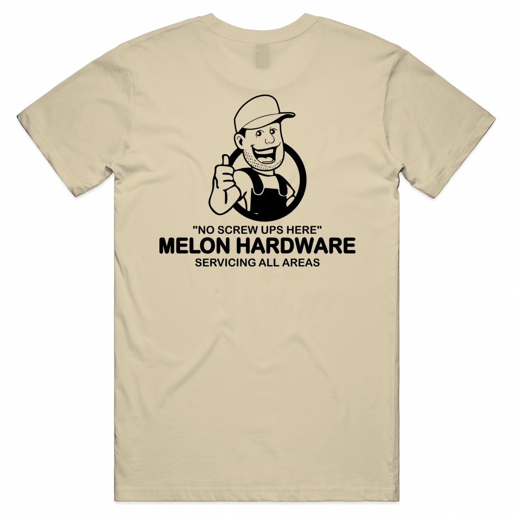 No Screw Ups Tan Tee