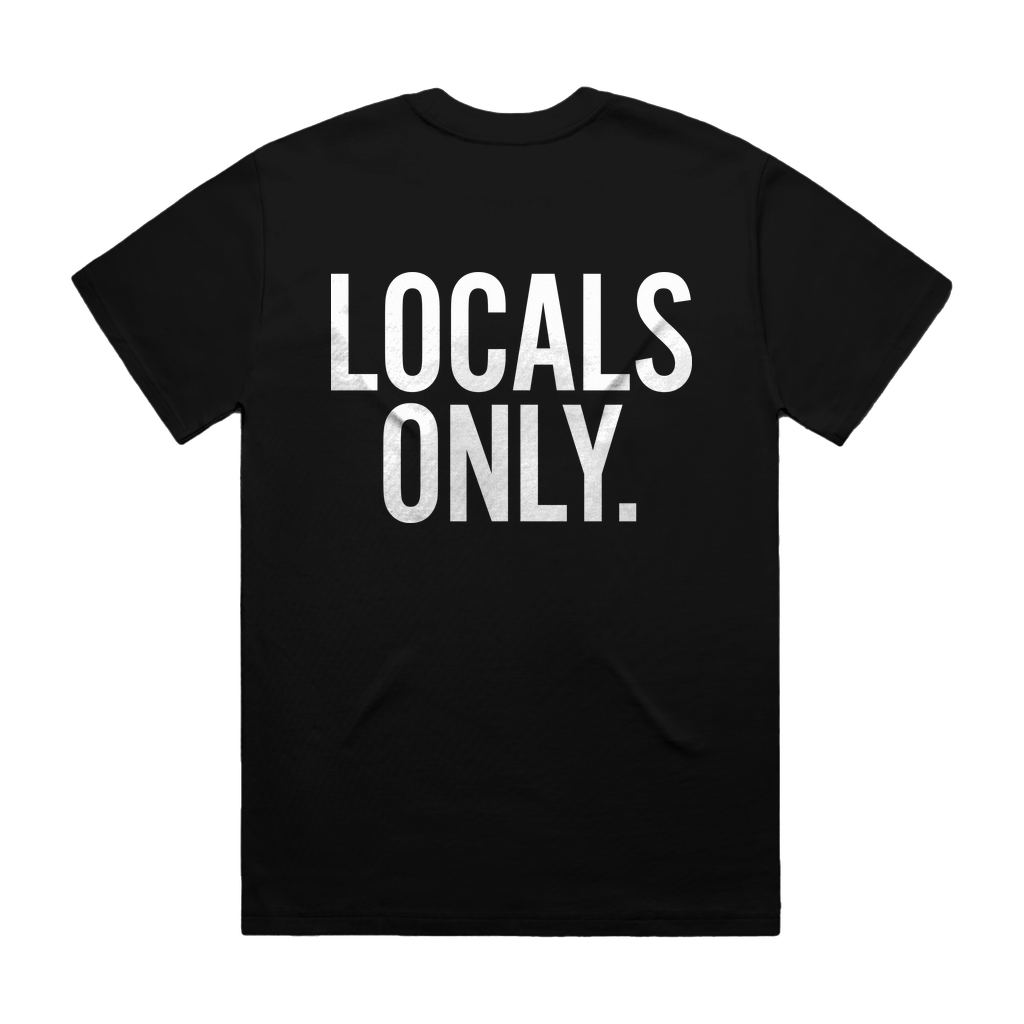LOCALS ONLY BLACK Unisex Heavy Tee