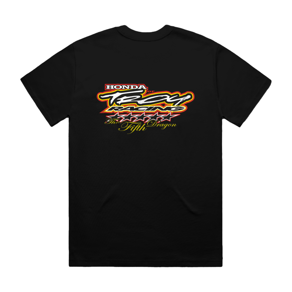 HOT RETRO Black Heavy Tee