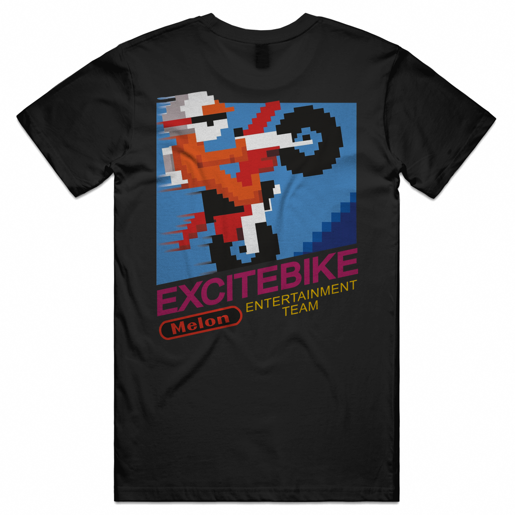 EXCITEBIKE BLACK Tee