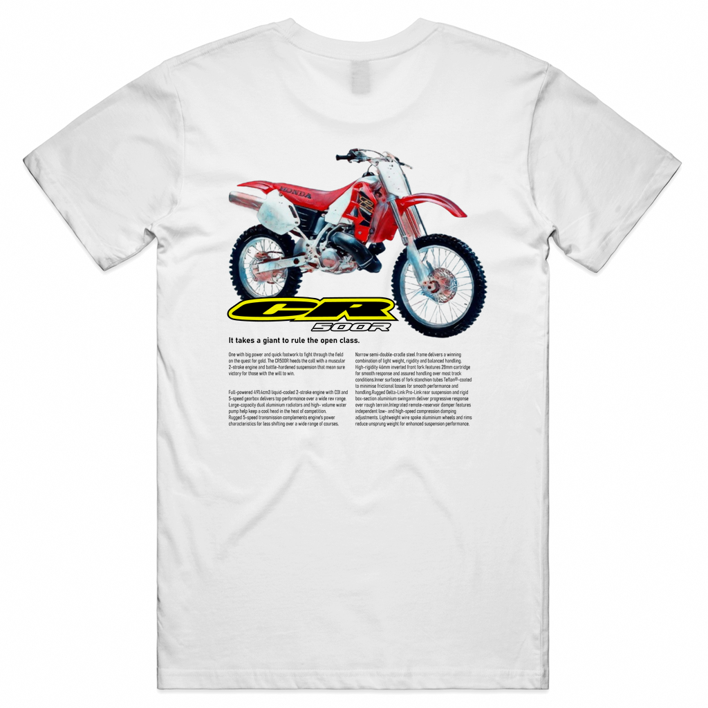 OPEN CLASS WHITE Tee