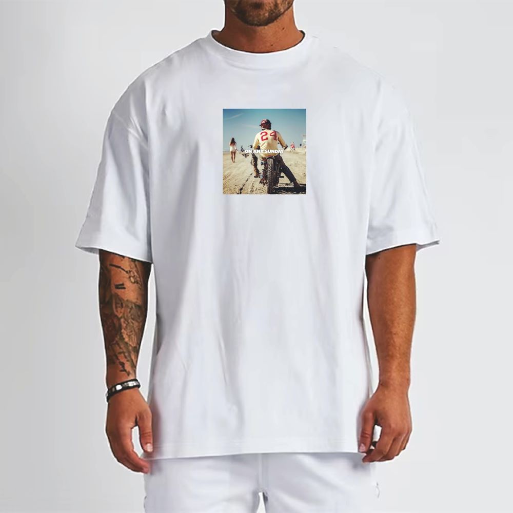 ON ANY SUNDAY SAND DRAGS Heavy Tee