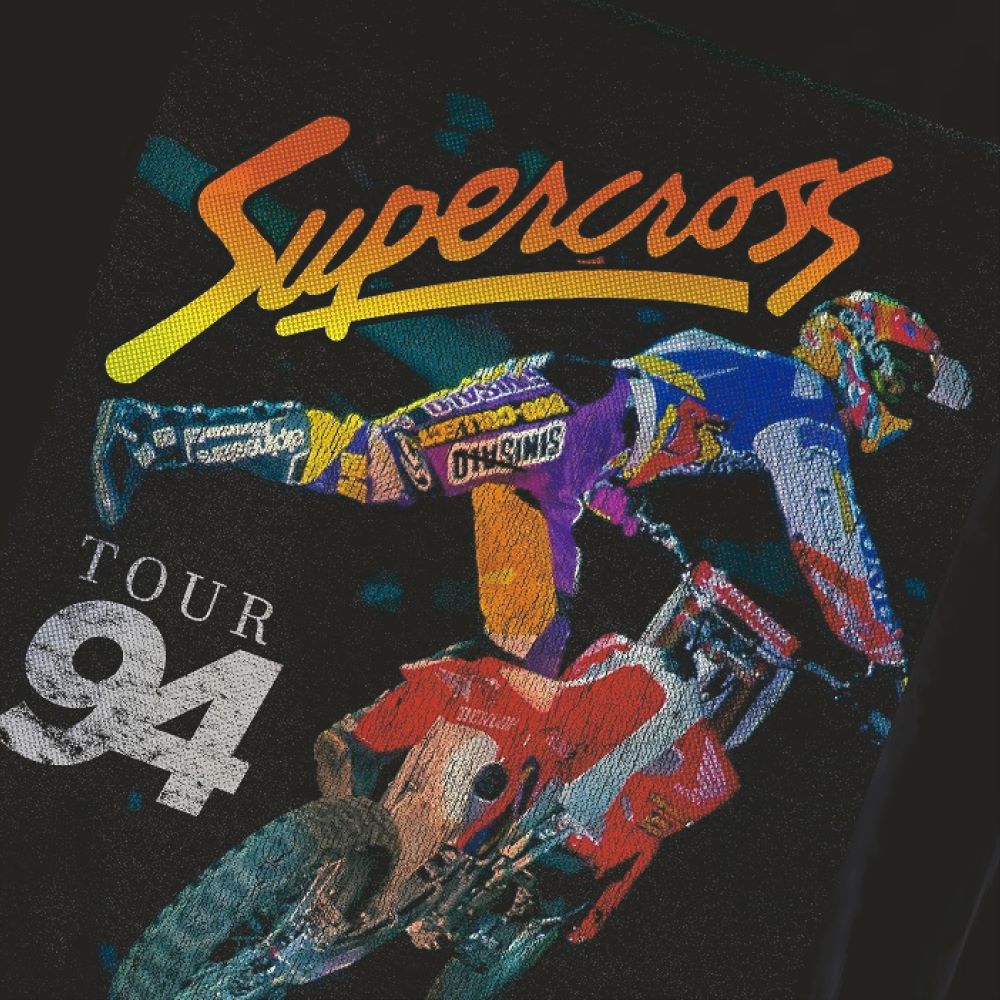 SX TOUR 94 BLACK Heavy Tee