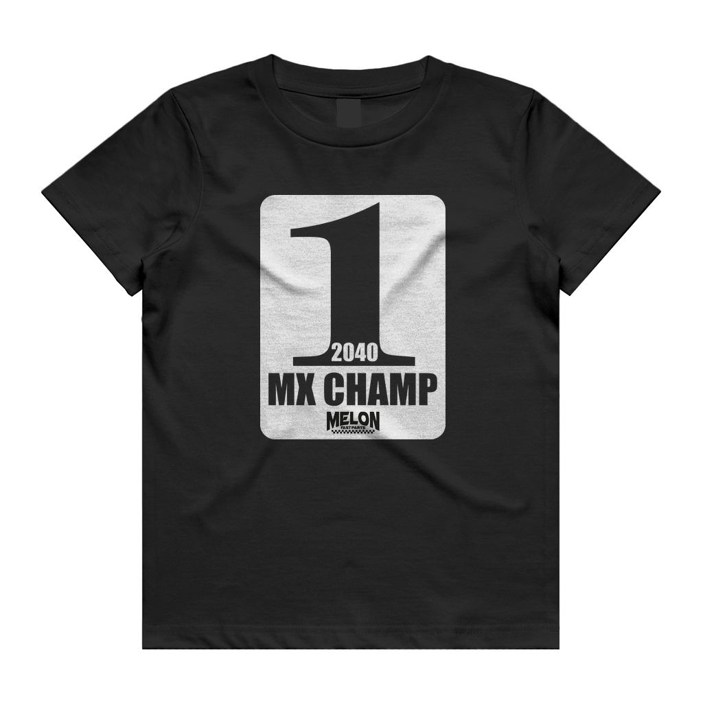 FUTURE MX CHAMP BLACK Kids/Youth Tee