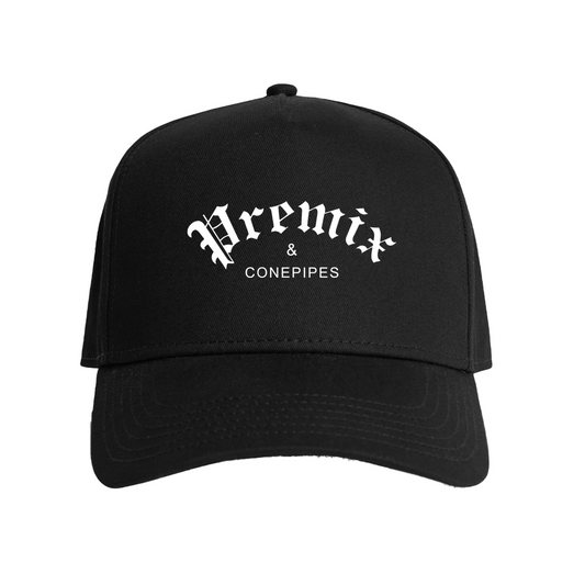 PREMIX & CONEPIPES BLACK Snapback