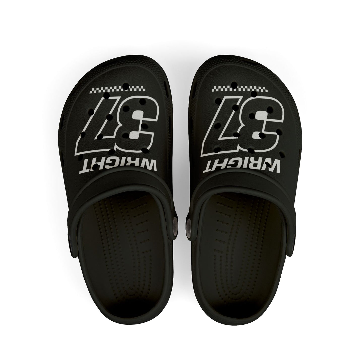 Customizable Moto Youth Crocs Dirt Bike Rider Crocs Personalized Motocross Logos and Number