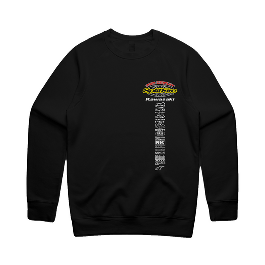 RETRO PC BLACK Unisex Crewneck