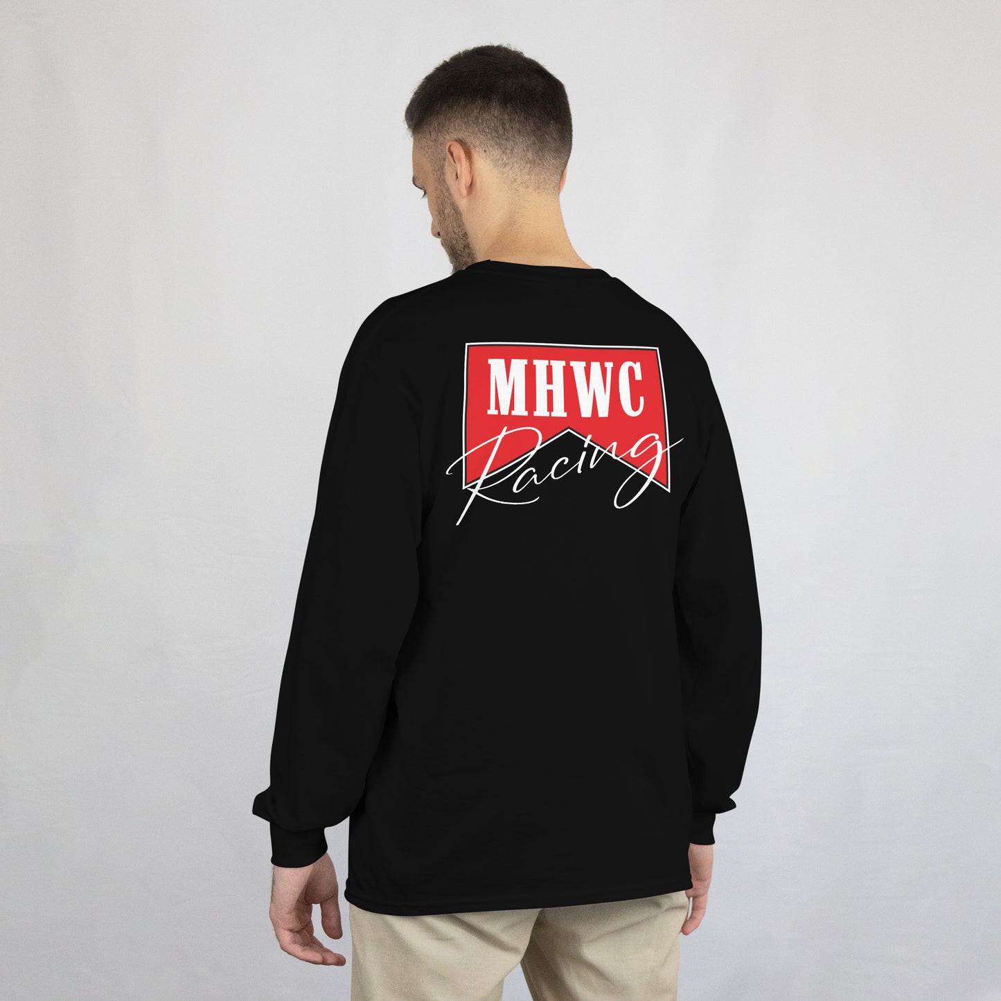 MHWC RACING BLACK Long Sleeve Tee