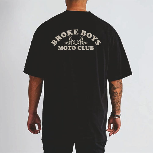 BROKE BOYS MOTO CLUB BLACK Tee