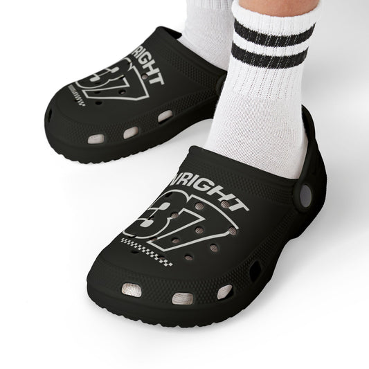 Customizable Moto Youth Crocs Dirt Bike Rider Crocs Personalized Motocross Logos and Number