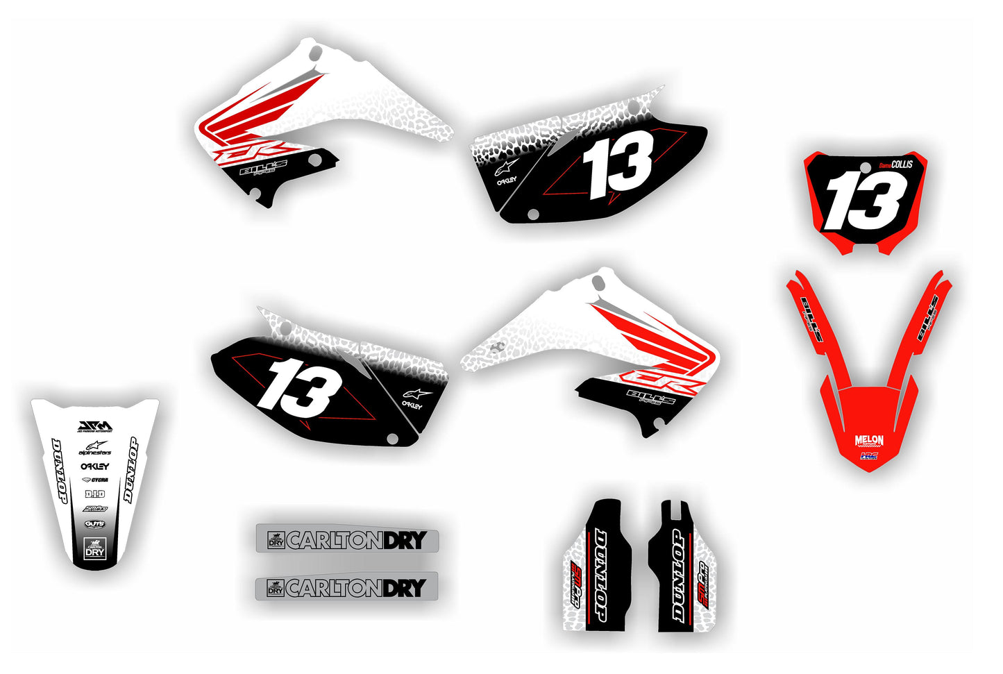 Custom Motocross Graphics Design