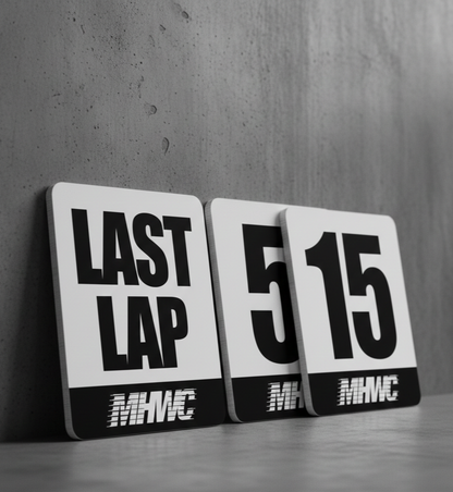 Trackside Start & Finish Board System