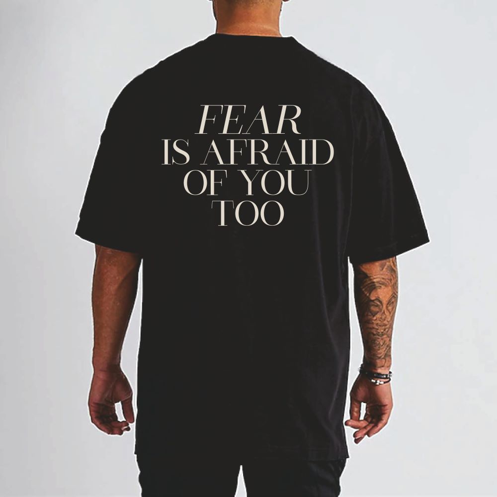 NO FEAR BLACK Tee