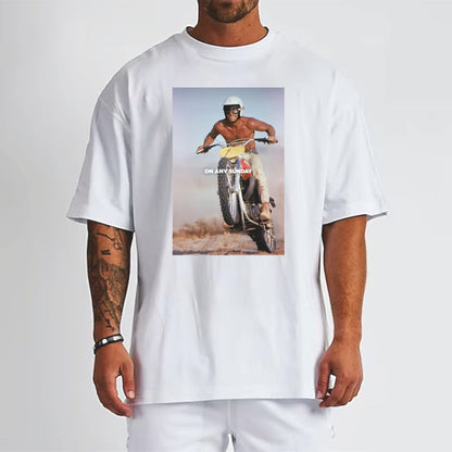 ON ANY SUNDAY MCQUEEN Tee