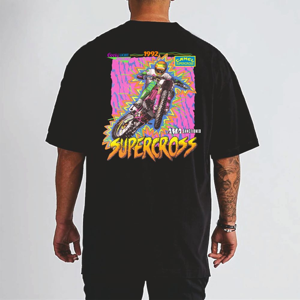 SX CHALLENGE 92 BLACK Tee