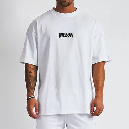 MOTO AND DESTROY WHITE Tee